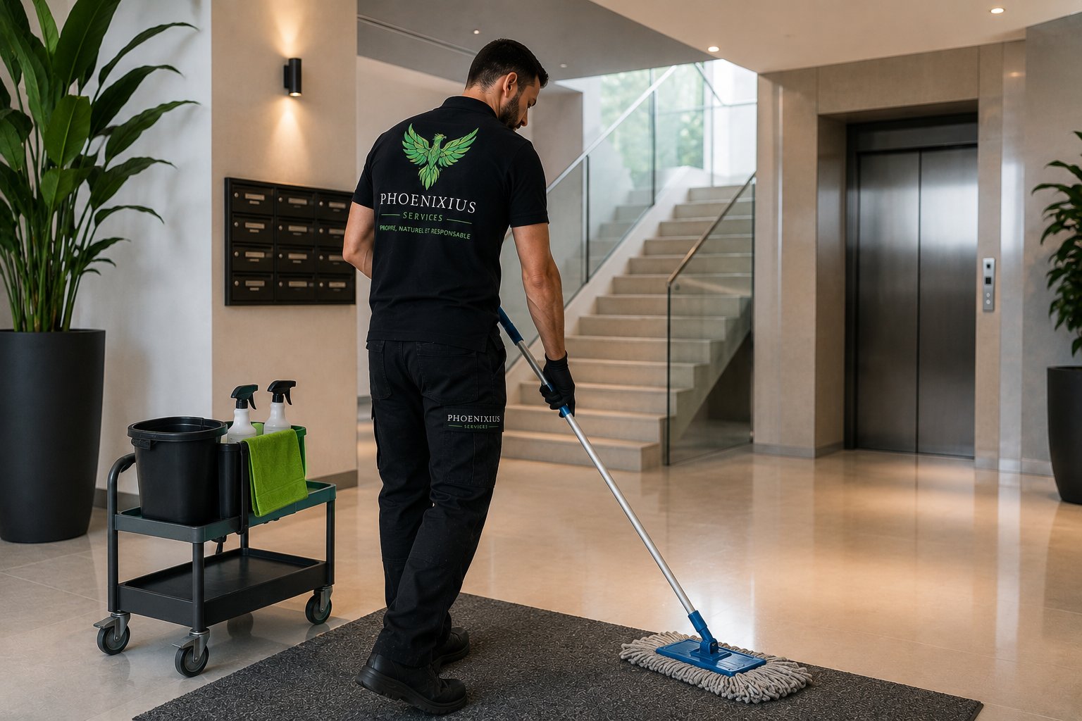 Entretien des parties communes - Phoenixius Services